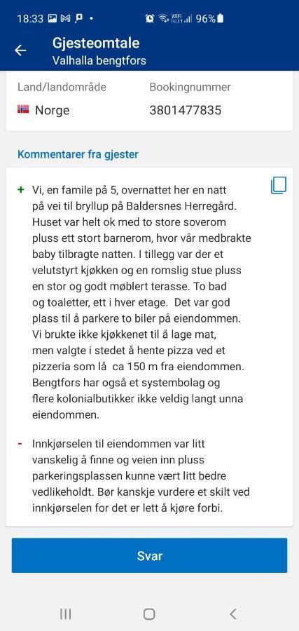 Valhalla bengtfors Bengtsfors Kültér fotó